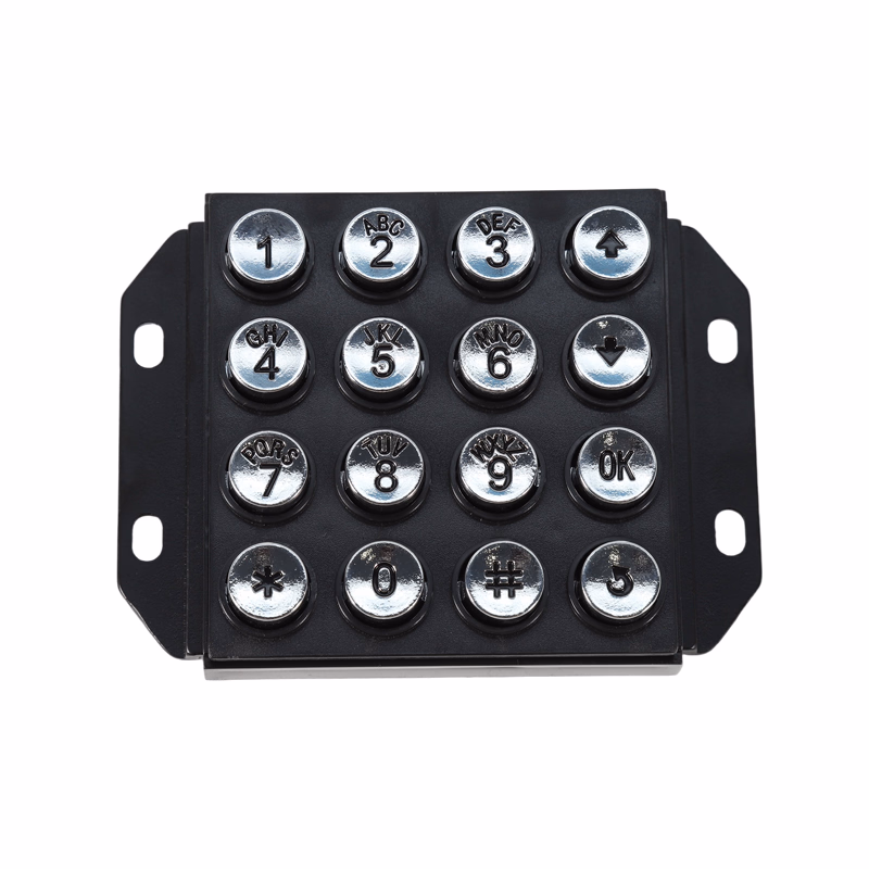 Anti vandal keypad