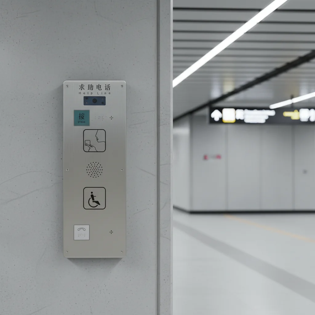 Stainless One Click Help Point