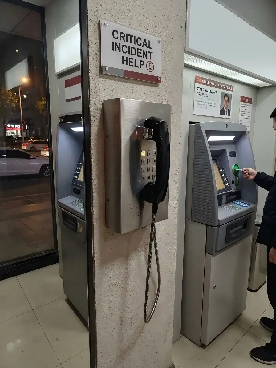 Stainless Steel Anti Vandal Telephone